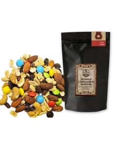 MIX ORZECHÓW I BAKALII 1 KG Z CZEKOLADOWYMI DRAŻETKAMI